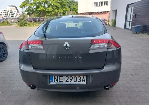 Renault Laguna cena 11499 przebieg: 260000, rok produkcji 2009 z Elbląg małe 106